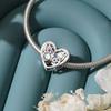 New Copper Butterfly Holding Flowers Charms Beads Fit Original Pendant Bracelet Diy Necklace Fashion Woman Jewelry