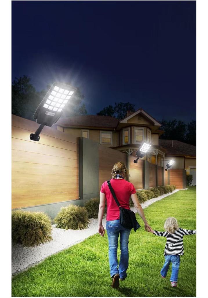 Waterproof Solar Street Light with Motion Sensor for Outdoor Energy-Saving Lighting