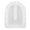 Resin Mold for Plant Propagation Station Vase Silicone Mold Oval Wave Shaped Flower Pot with Test Tube for Hydroponic