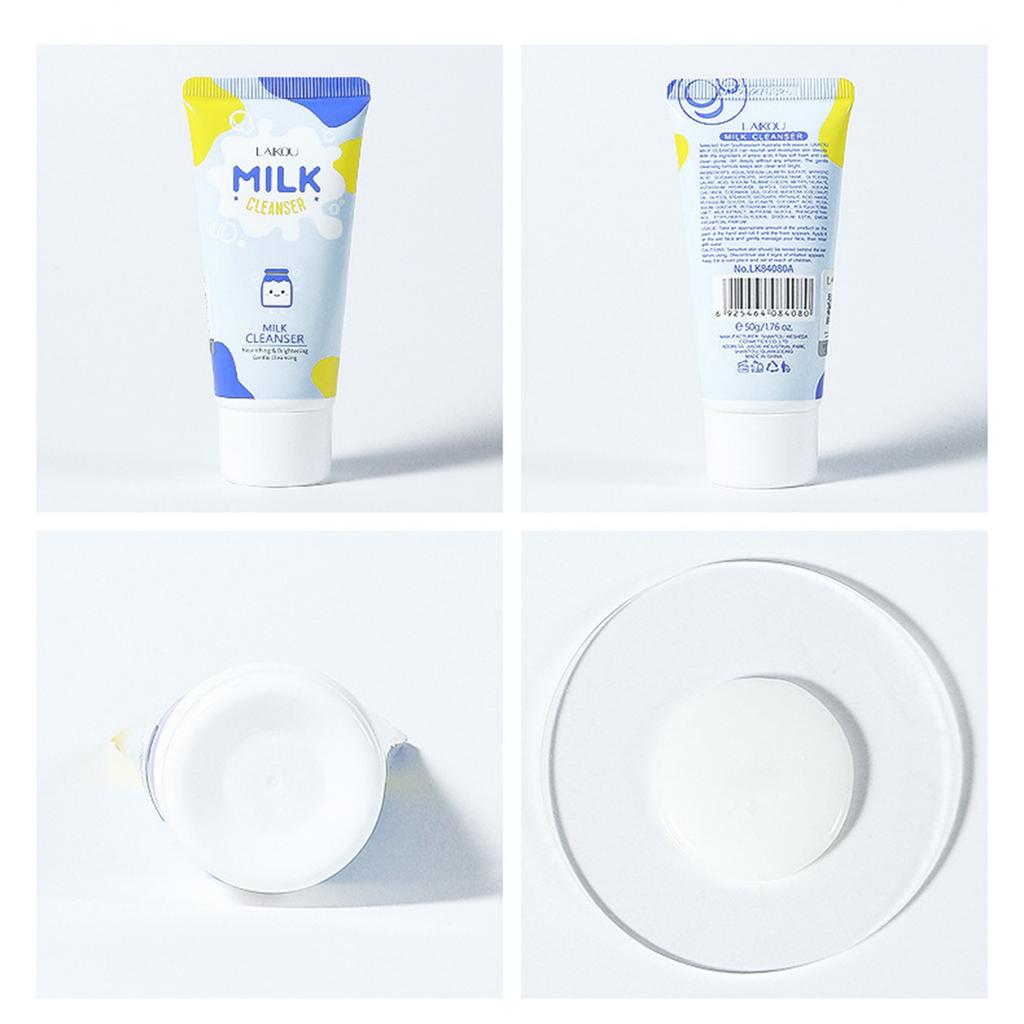 Milk Facial Cleanser Fine Pore Moisturizing And Moisturizing Facial Cleanser 50g