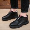 Men's Winter Cotton Shoes Waterproof and Dirt-resistant Middle-aged and Elderly Men's Cotton Shoes Warm and Popular Men's Cotton Shoes Autumn and Win