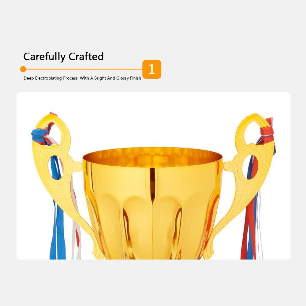 Metal Model Metal Trophy Gold Color Champion Trophy Competition Trophy  Kindergarten Sports