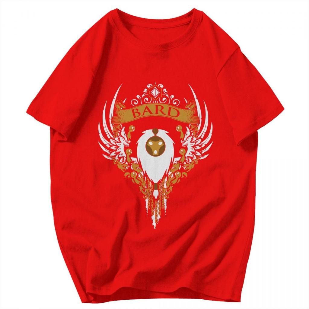 Men T Shirt BARD League Of Legends LOL Game Cotton Y2K Graphic Anime Unisex Clothes T Shirts