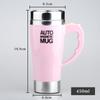 Automatic Self Stirring Magnetic Mug, Electric Auto Magnetic Coffee Mug, Auto Mixing Juice Milk Cup, Stainless Steel, 401-500ml