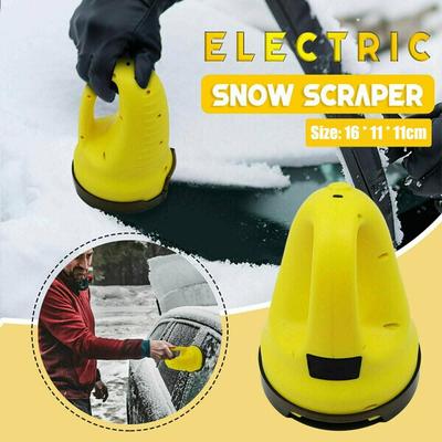 Multifunctional Electric Snow Scraper Ice Scraper Car Windshield Snow Removal Deicing Defroster Cleaning Tool