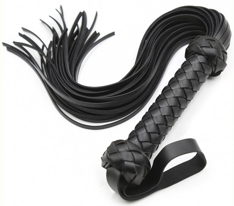 Martinet Flogy 50cm Noir - Correct Me - Fouets, Cravaches & Plumeaux