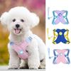 Dog Outdoor Walking Leash Puppy Vest-Style Harness Polyester Color-Block Reflective Breathable Explosion-Proof Pet Accessories