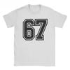 Herren Damen 67 Meme Sechs Sieben 6 7 Meme Design 6 7 T-Shirt Reine Baumwolle Kleidung Kurze Ärmel Rundhals T-Shirts Neue Ankunft T-Shirt