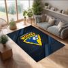 Warrington Wolves Crystal Velvet Carpet Soft Anti?Slip Floor Mat Comfortable Home Living Room Bedroom Decor Rug