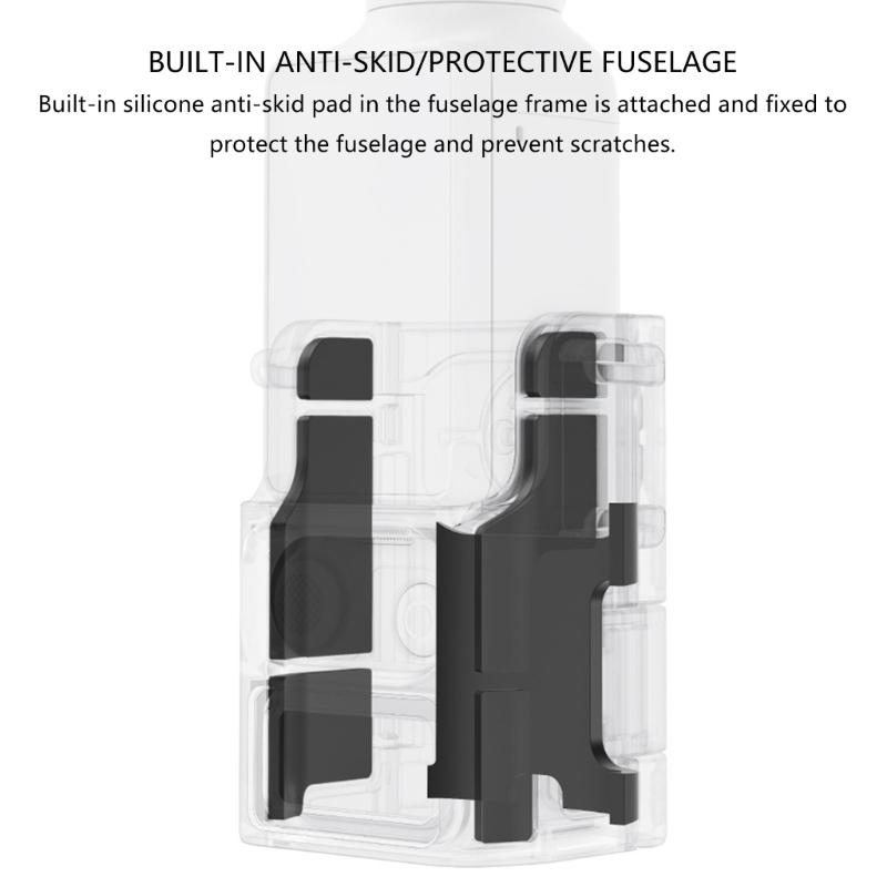 Quick Release Backpack Clip Mount For Pocket 3 Action Cameras Secure Stabilizing Attachment Easy Installation