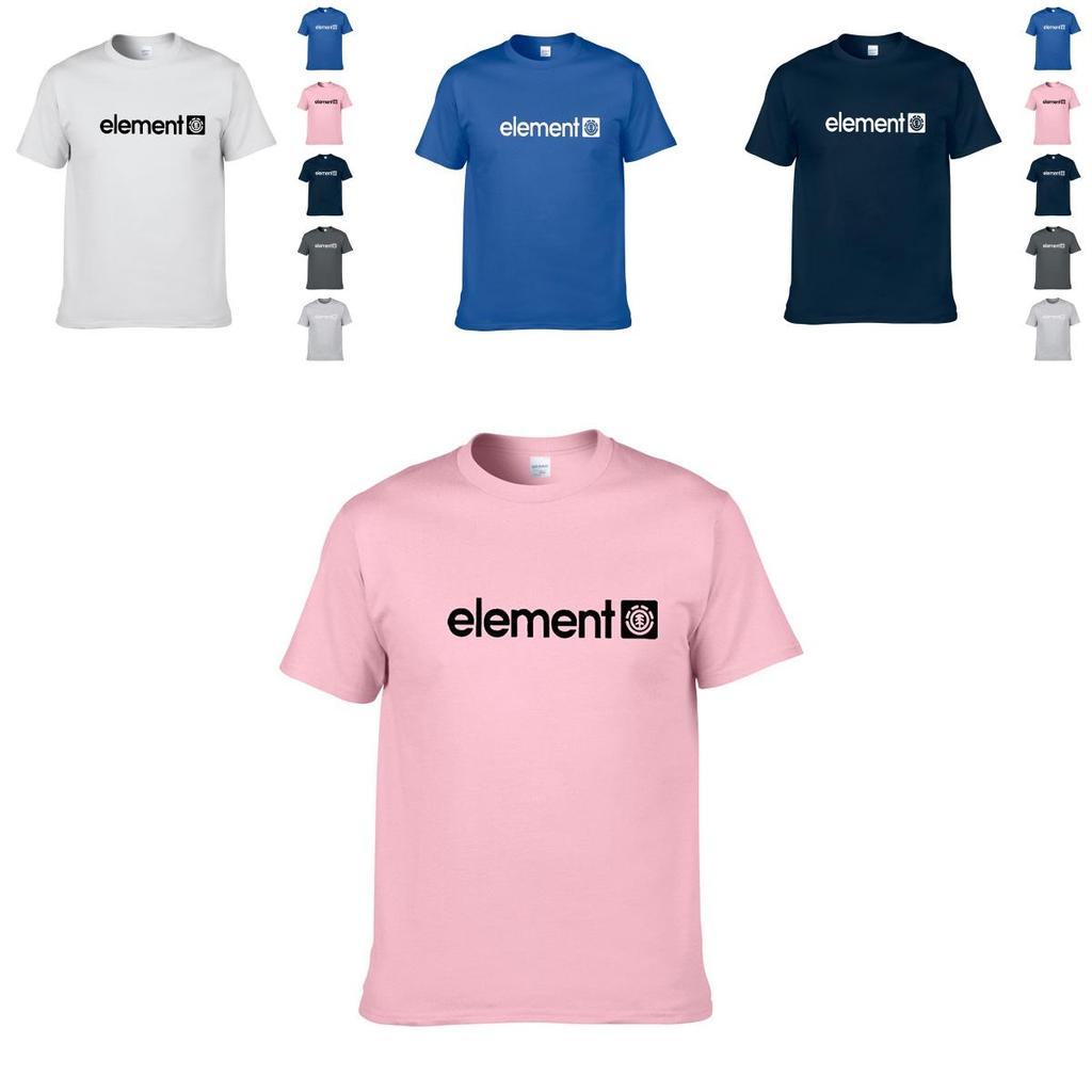 Premium Cotton Blend Element Printing Tees For Men And Women With Short Sleeves