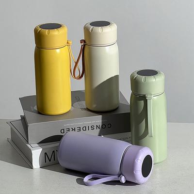 New Smart Thermos Cup Creative Stainless Steel Cup High Appearance Level Handle Water Cup Portable Cup Gift