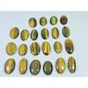 310Cts. Natural Tiger Eye Oval Cabochon Loose Gemstone 22Pcs Lot 20-27 MM C-729