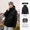Yalu Xu Kai Unisex Short Down Jacket Parka