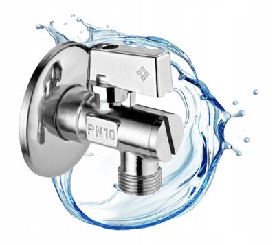 Angle Ball Valve for Faucet with Filter 12 38
