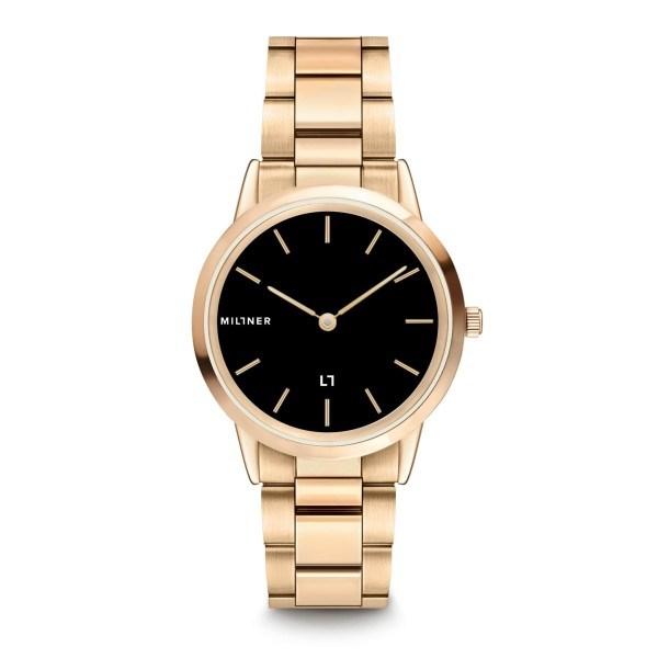 

Millner Chelsea Wristwatch Rose Black 36 mm