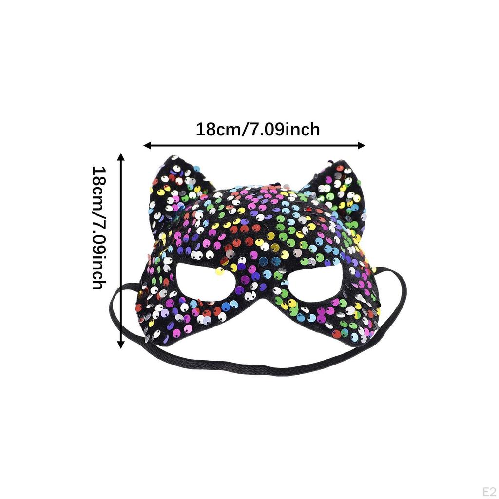 Masquerade Comfortable Face Cover for Club Cosplay Party Festival Halloween