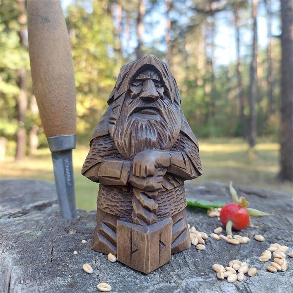 Odin Thor Resin Viking Statue Art Craft Ornaments for Home Outdoor Garden Decoration