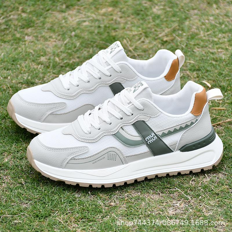 Autumn breathable Forrest Gump new mesh shoes casual running sports shoes non-slip soft-soled travel tide shoes