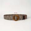 Straw Elastic Waist Woven Belt Fashionable Women's Waist Belt Dress Belt Straw Woven Bohemian Belt