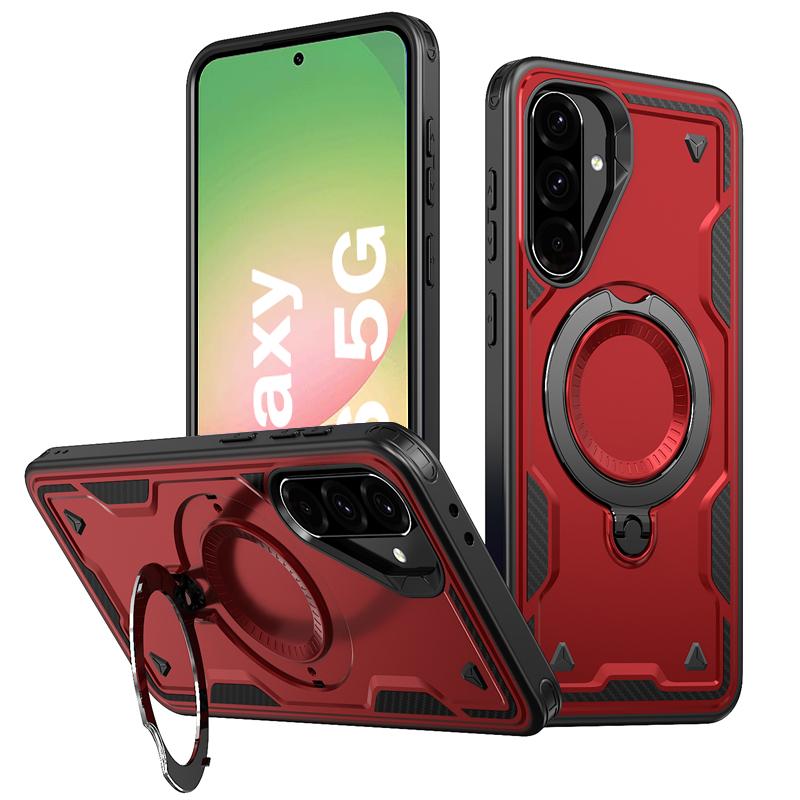 

Противоударные магнитные чехлы для Samsung Galaxy A56 A36 A26 A16 Armor для чехла для телефона Magsafe для Samsung A55 A35 A25 A15 5G чехол Galaxy A56 5G