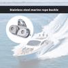 Sailboats Pilates Equipment Kayak Cleats Boat Cleats for 6‑15mm Diameter Ropes Boat Hardware for Sailboats Cleat