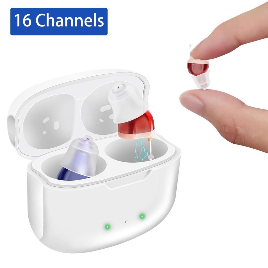 Hearing Aids High Quality 16 CHANNEL Hearing Aids Rechargeable for Deafness Elderly Hearing Aid with Noise Cancelling Audifonos