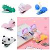 Use 10# Staples Stapler Panda/Astronaut/Dinosaur Stapling Machine  Bookbinding Supplies