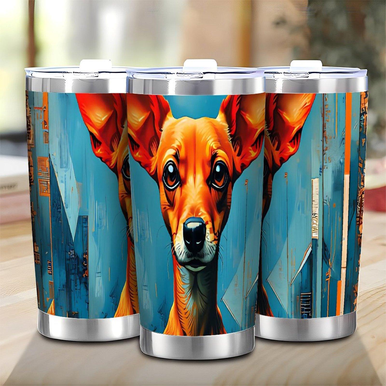 Contemporary Series Edition 20oz Double Silver Side Insulated Drink Container 20oz(566.99g)