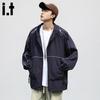 Herren Outdoor Kapuzen-Sonnenschutzjacke mit UV-Schutz