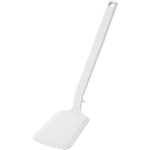 Yamazaki Tower Silicone Spatula, White, Approx. W9 X D4.5 X H31cm, Flexible for Easy Scooping, Heat-Resistant, Silicone, 5191