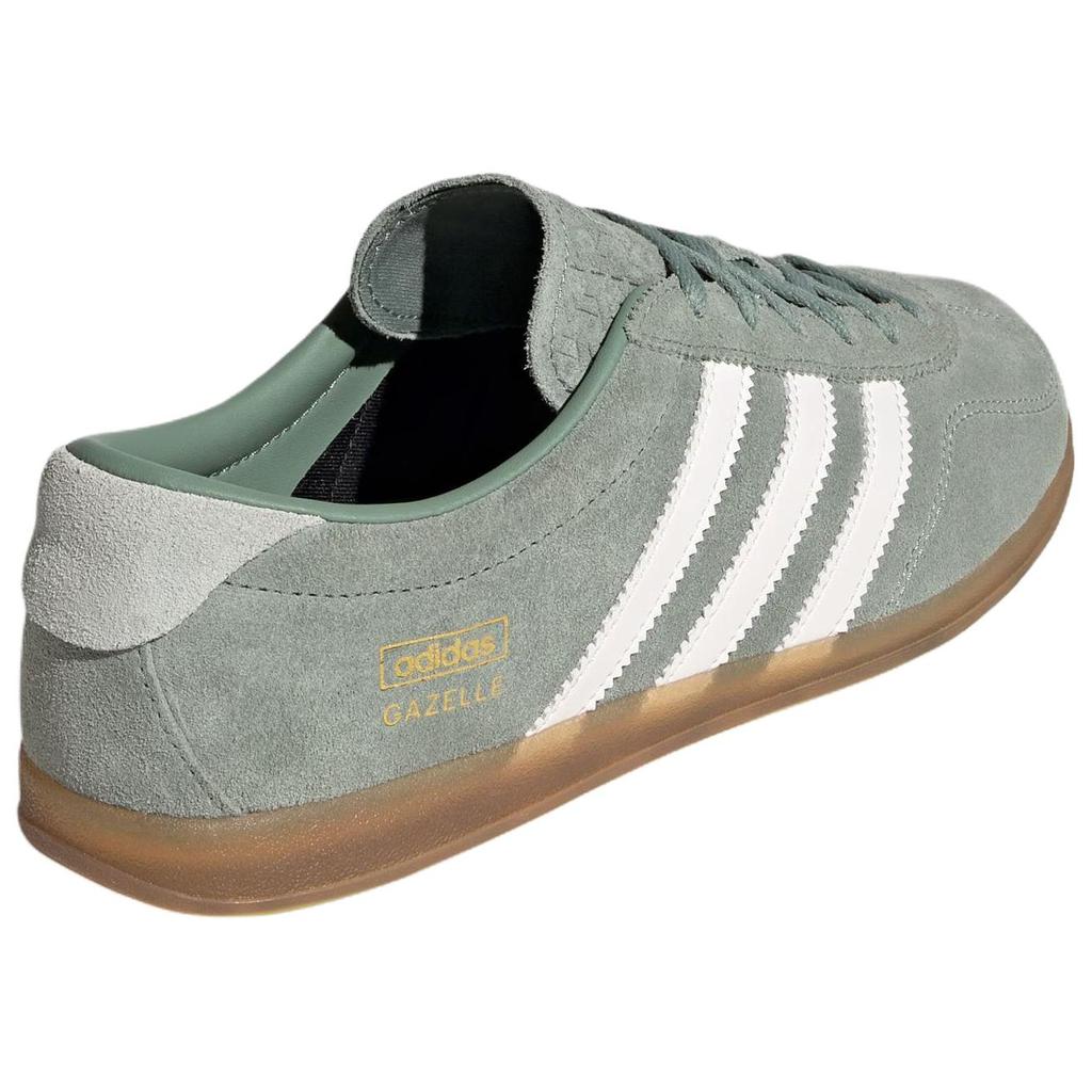 adidas Originals Gazelle Lo Pro Comode alla Moda Scarpe da Skateboard Basse Sneakers da Donna Grigio Argento Verde IH6943