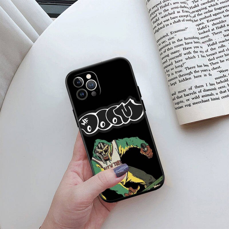 MH89 MF DOOM Phone Shell Case for iPhone 7 8 11 12 13 14 15 16 17 16E XS Pro Max XR X SE Air