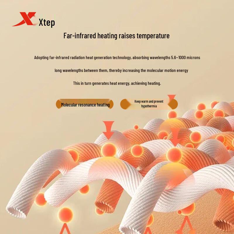 XTEP Men's Thermal Antibacterial Quick-Dry Sportswear Set