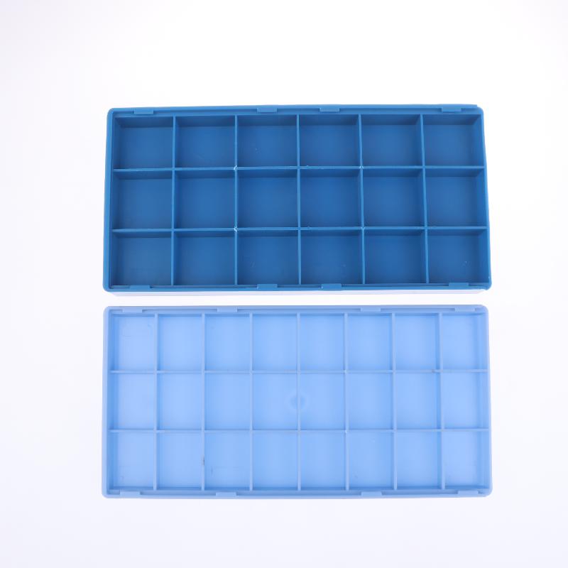 8/18 /24 Grids Watch Parts Storage Box With Lid Watch Repair Tool Organizing For Watchmaker Supplies