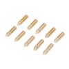 10Pcs 3D Printer Nozzle Kit High Flow Smoother  Bass Extruder Nozzle Replacement for Creali