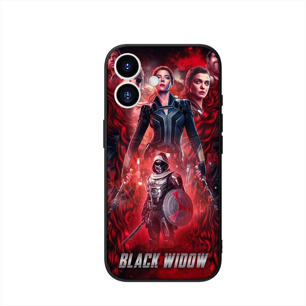 Black Widow Marvel Poster Cover Phone Case for Xiaomi Redmi 15C 15 A4 A5 9A 9T 10A 10C 9C NFC 14C Note 11 9 10 Pro 8T