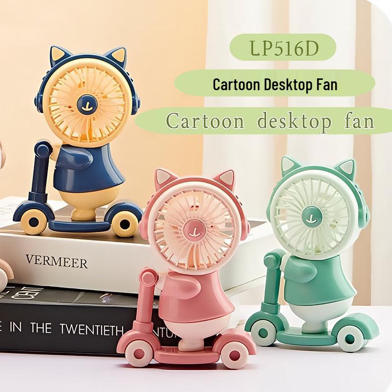 LINGPAN Mini USB Charging Fan 5-Pack
