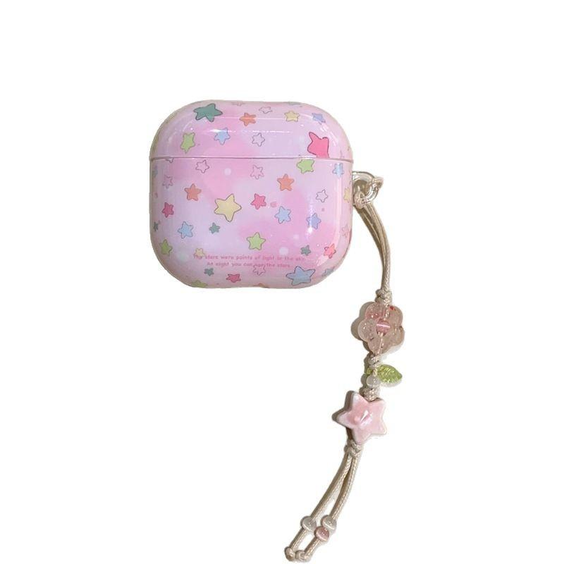 ins smudged colored stars AirPods 1 generation protective case for the second generation 1 generation pro1 apple bluetooth headset case
