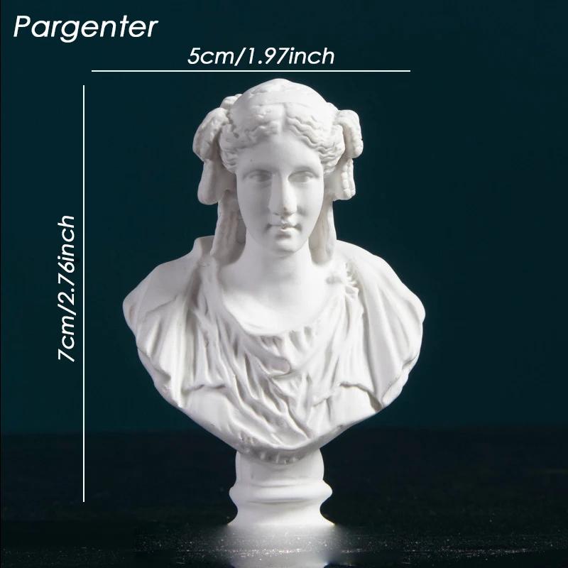 Scultura Moderna Tavolo Mini Ornamento Mitologia Greca Statua in Gesso David Figura in Resina Gesso Disegno Pratica Artigianato Decorazione
