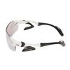 AirFly White Matte Unisex Sports Sunglasses AF-301 C-2 Nose-Padded