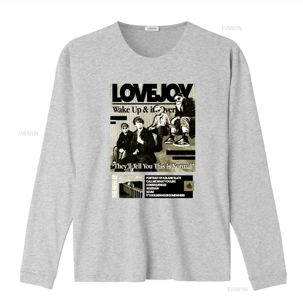 Wake Up It's Over Pop Music Lovejoy Band Portrait  T Shirt All Sizes Vintage Washed Slightly Stylish Breathable Fashion