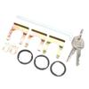 Door Trunk Cutlass Lock Key Set Easy To Install Perfect Match 654394765282 Replacement for Chevy
