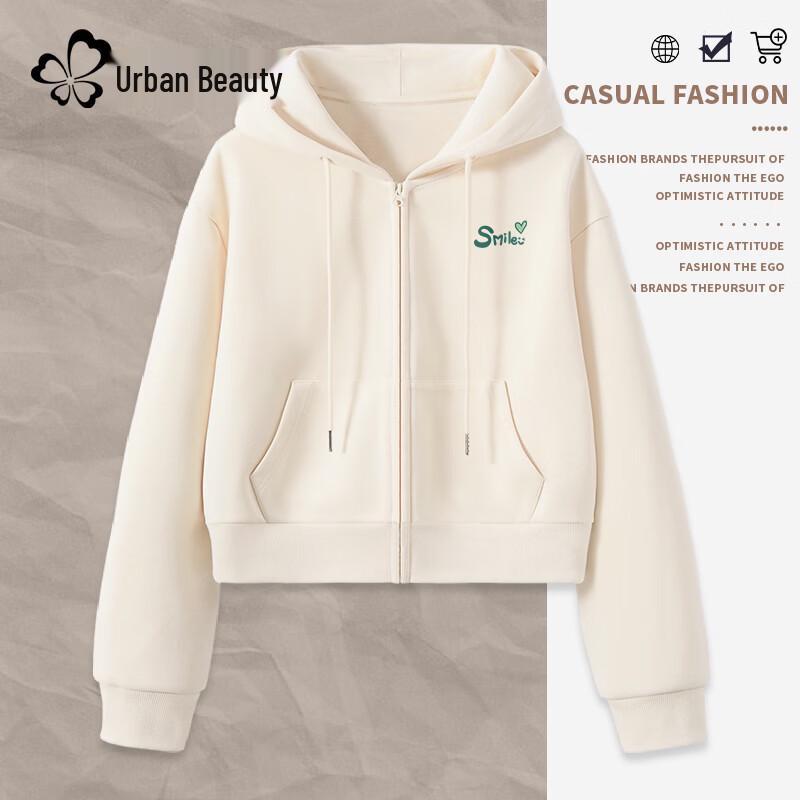 

Женский модный кардиган на молнии с капюшоном M