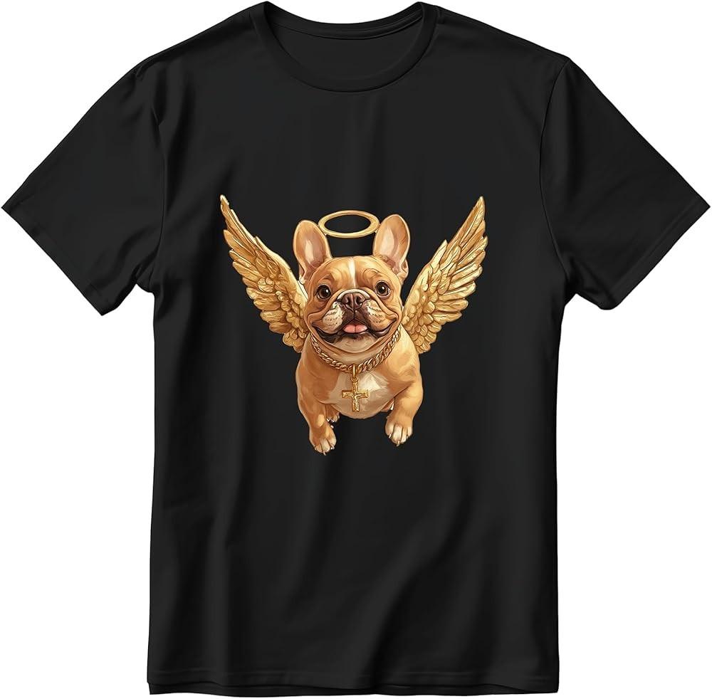 French Bulldog Gifts Shirt for Dog Dad Mom Dog Lover Graphic Tee for Men Women F Unisex T-Shirt XL