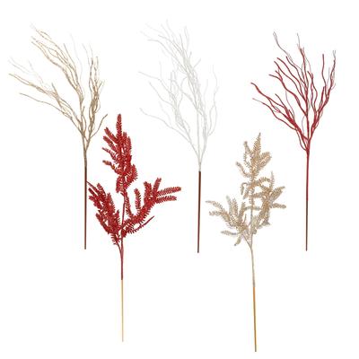 Large Christmas Tree Cuttings, Christmas Wreath Decorations, Christmas Tree Ornaments, Artificial Glitter Cuttings.