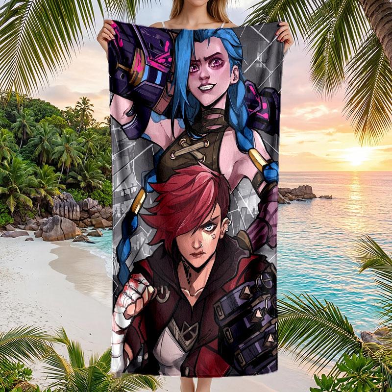 Large Beach Towel Quick Dry Absorbent Towel For Beach IndoorArcane