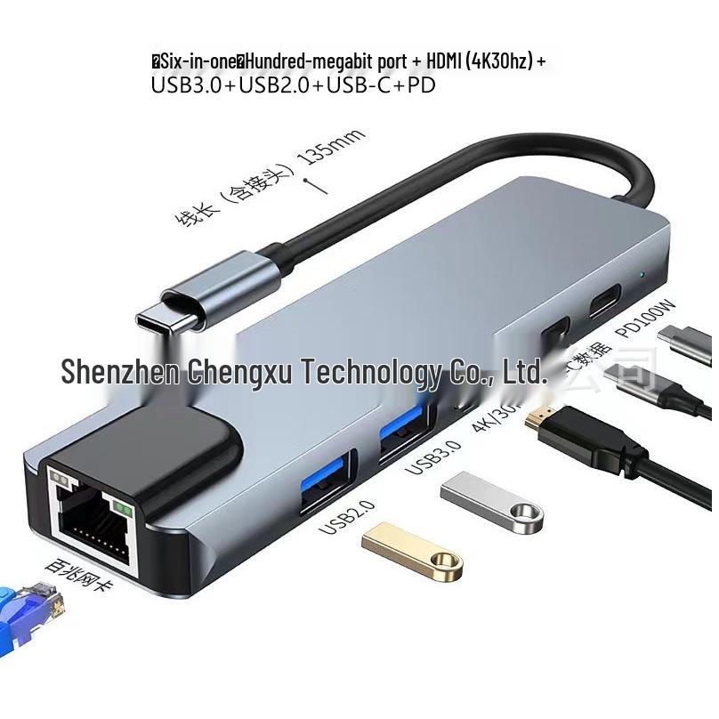 11-in-1 USB-C Expansion Dock for Laptops with USB 3.0 and Gigabit Connectivity