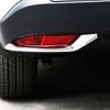 For Honda HR-V HRV Vezel 2016 2017 2018 Chrome Rear Fog Light Tail Lamp Eyebrow Cover Trim Protector Molding Bezel Frame Styling