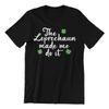 Leprechaun Made Me Do It IRISH T-Shirt -  Kids Baby St Patricks Day